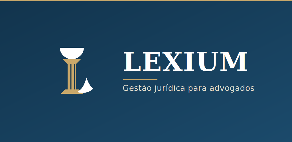 Lexium — Gestão jurídica para advogados